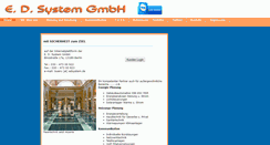 Desktop Screenshot of edsystem.de