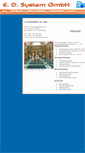 Mobile Screenshot of edsystem.de