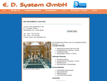 Tablet Screenshot of edsystem.de